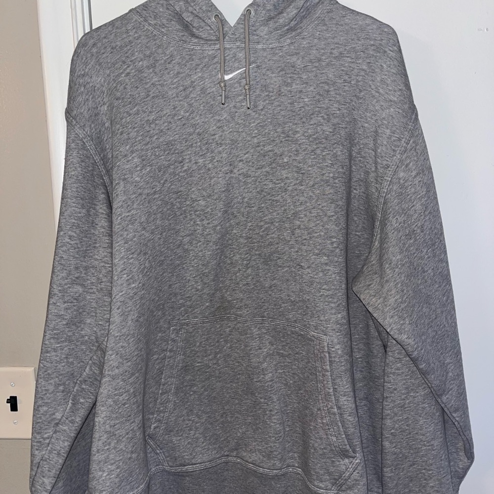 Gray Nike Hoodie Sweatshirt